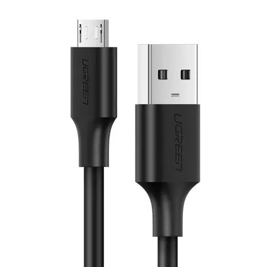 UGREEN US289 datu pārraides un uzlādes vads | USB-A uz Micro USB | 12W | 2m | melns
