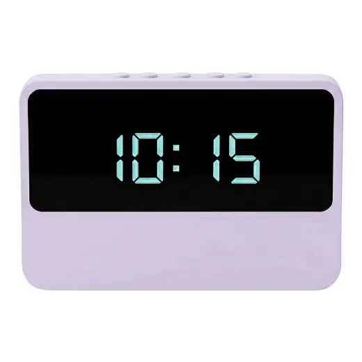 Setty Digital Alarm Clock LW2220 violet