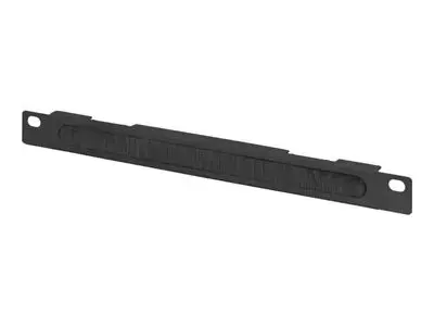 DIGITUS DN-10-ORG-1-2U-B - cable management panel with brush - 0.5U - 10"