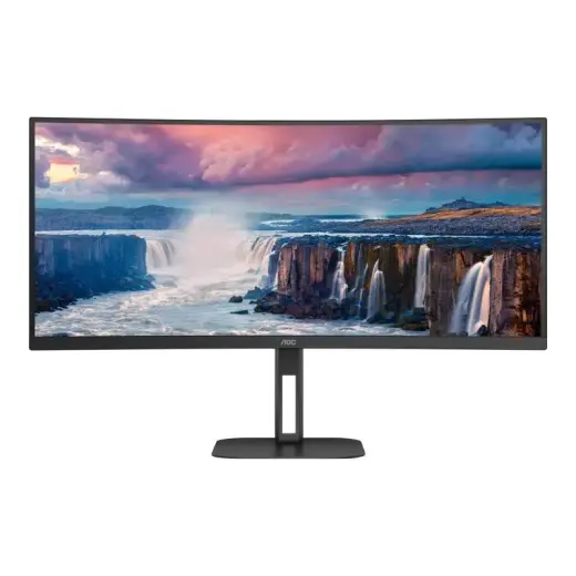 AOC Monitor CU34V5C BK (CU34V5C|BK)