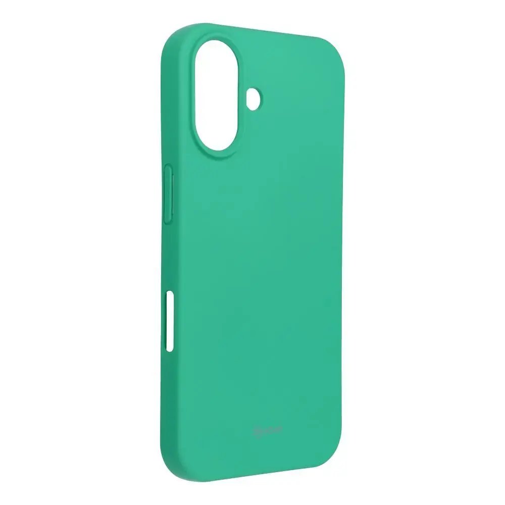 Roar All Day Colorful Jelly phone case for iPhone 16 green