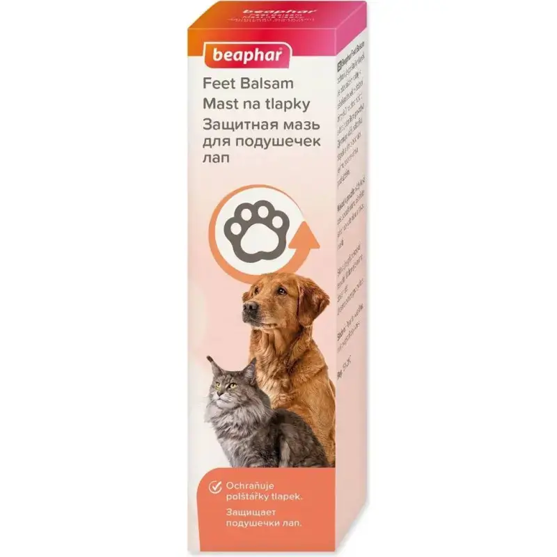 Balzams suņu ķepām : Beaphar Feet Balsam, 40ml