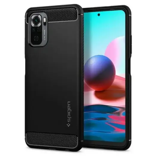 Spigen Rugged Armor Xiaomi Redmi Note 10 |10S czarny|black ACS02063