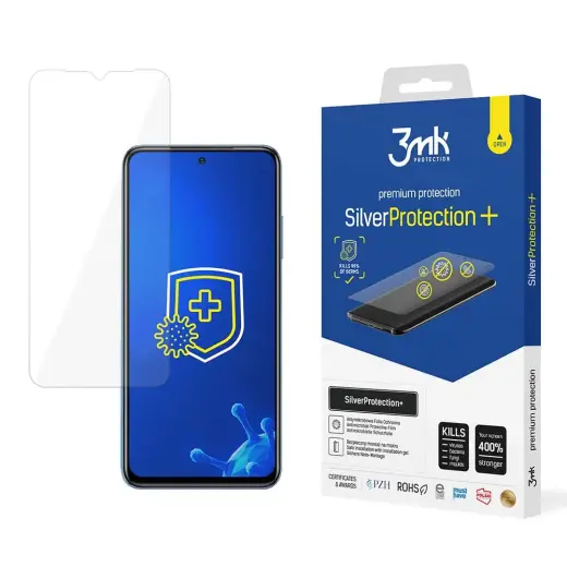 3mk SilverProtection+ aizsargplēve telefona ekrānam Poco M5s