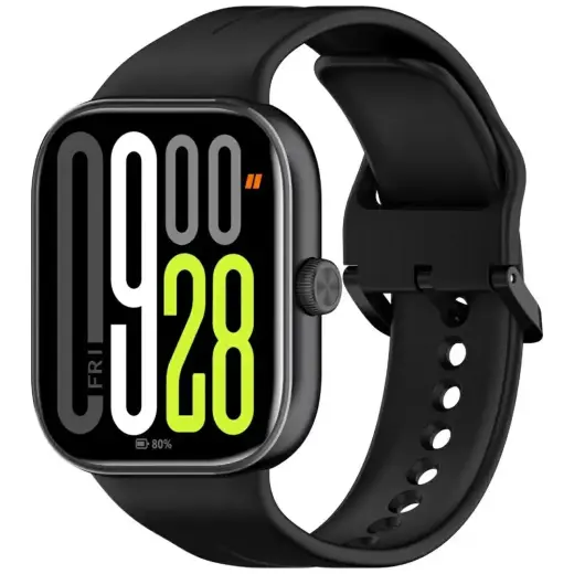 Beline nutikella rihm Redmi Watch 5 jaoks | silikoonist | must