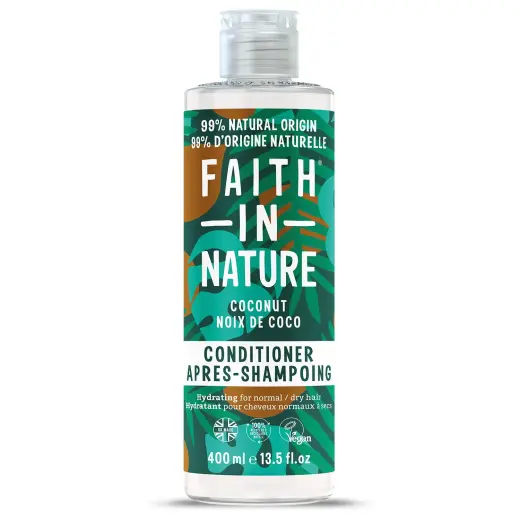 Faith In Nature, Coconut, Hair Conditioner, Hydrating & Softening, 400 ml