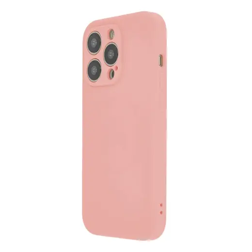 Soft Touch Mag maciņš ar MagSafe atbalstu telefonam iPhone 13 rozā