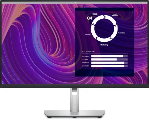 Dell Monitor P2723D 27 " IPS QHD 16:9 5 ms 350 cd|m Black 60 Hz HDMI ports quantity 1