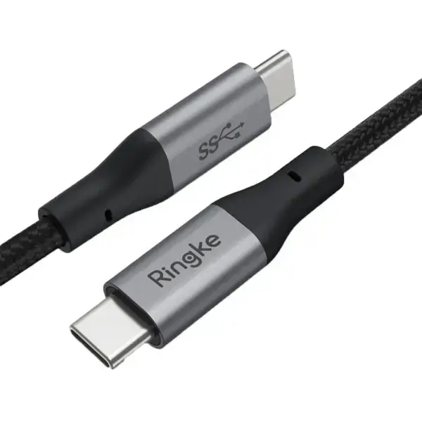Ringke ACCB0002 data transfer and charging cable | USB-C to USB-C | 1.2m | black