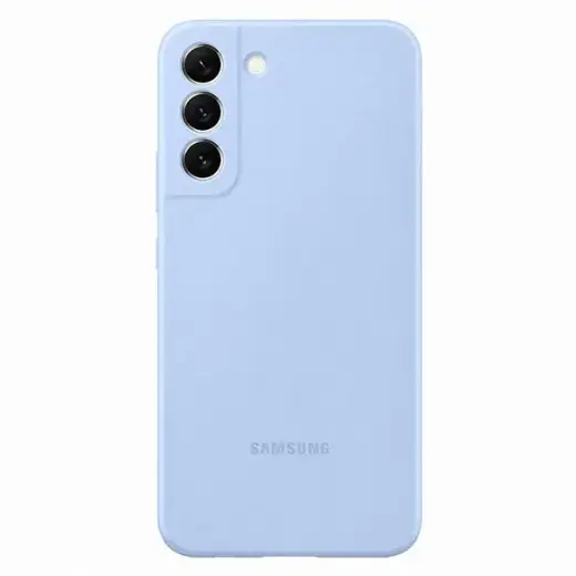 EF-PS906TLE Samsung Silicone Cover for Galaxy S22+ Sky Blue