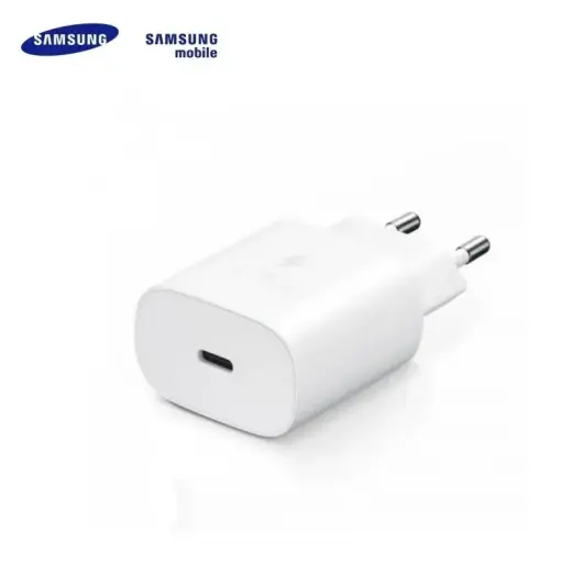 Samsung EP-TA800EWE Adaptīvs 25W Super ātrs tīkla adapteris-lādētājs USB-C 2A White (bulk)