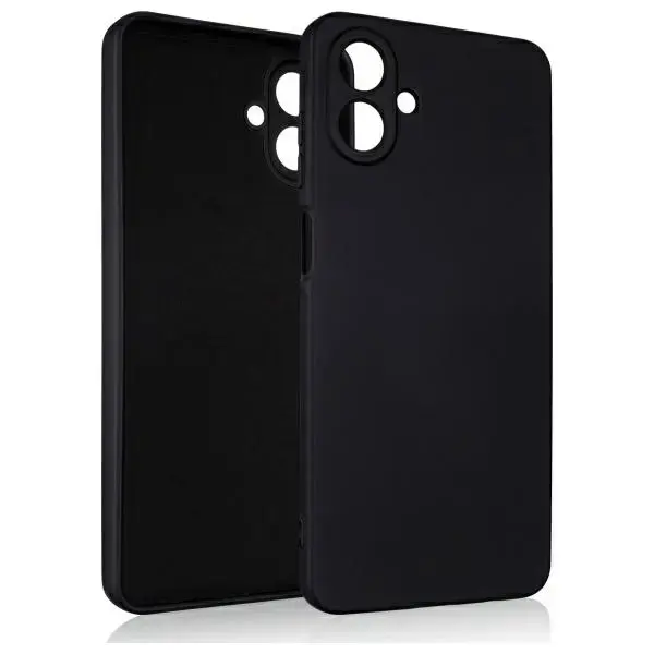 Beline Silicone maciņš telefonam Samsung Galaxy A07 4G (A075) melns