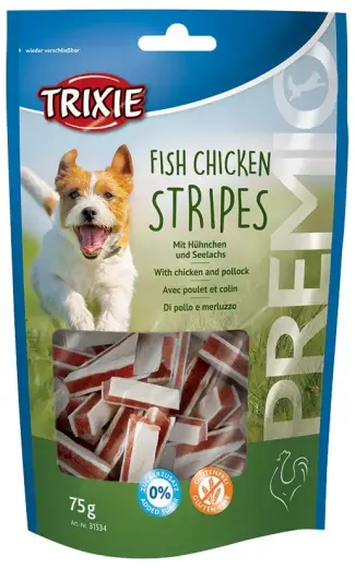 Gardums suņiem - Trixie Premio Chicken and Pollock Snack 75g