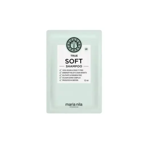 Maria Nila, True Soft, Vegan, Hair Shampoo, Dandruff Control, 12 ml