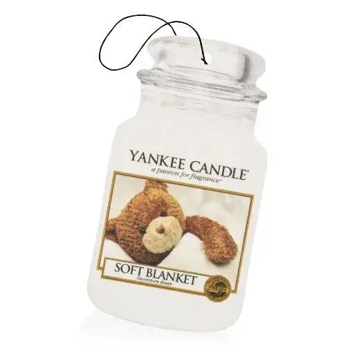Yankee Candle Car Jar Car Air Freshener - Soft Blanket