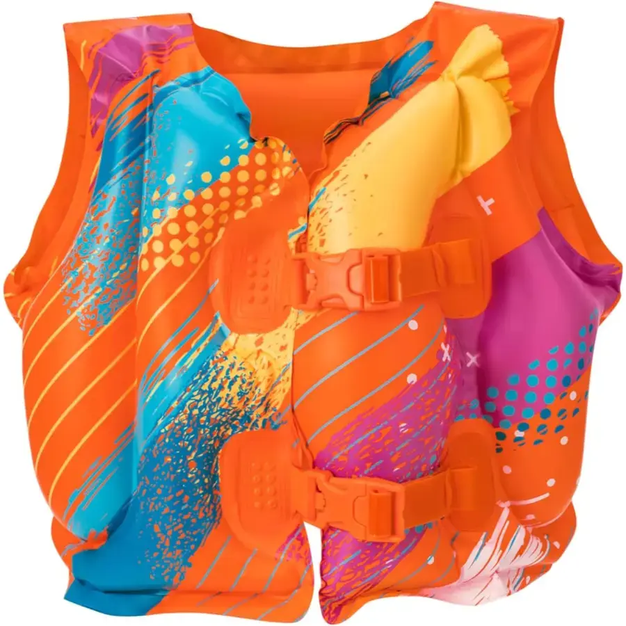 Peldveste piepūšama 41cmx30cm, Colorful