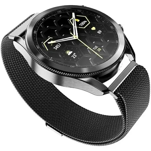 Mercury Mesh nutikella rihm Apple Watch (38/40/41 mm) jaoks | roostevaba teras | must