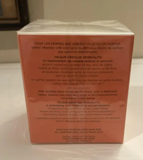 Valeur Absolue, Sensualite Pour Le Corps, Extrait De Parfum, For Women, 100 ml