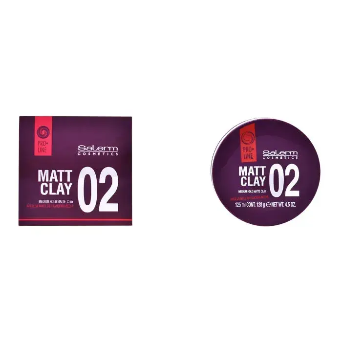 SALERM COSMETICS Matt Clay Medium Hold Matte Clay 125ml