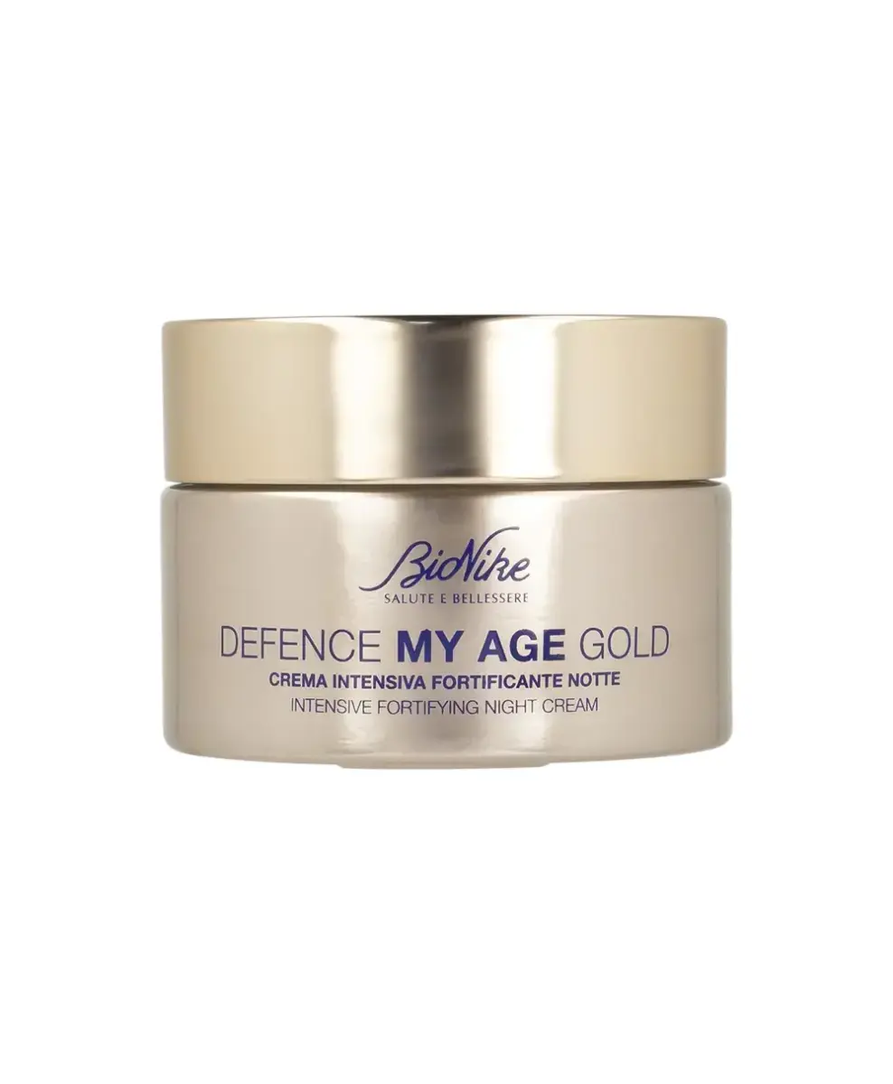 BioNike , Defence My Age Gold, Firming, Revitalising, Night, Cream, For Face, 50 ml