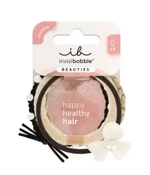 Invisibobble IB BEAUTIES Flower Pearl Haargummi 4 Stk
