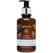 Apivita Pure Jasmine mitrinošs ķermeņa pieniņš 200 ml