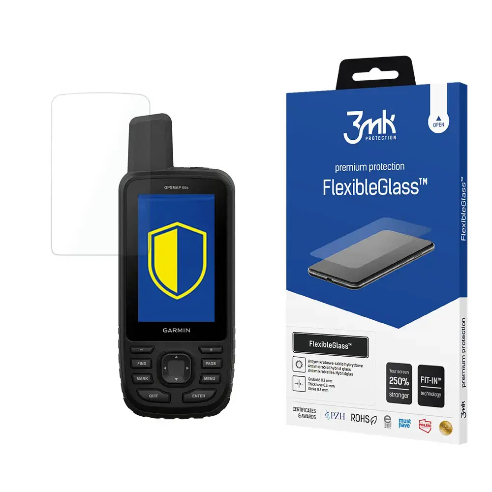 Garmin GPSMap 66S - 3mk FlexibleGlass™ screen protector