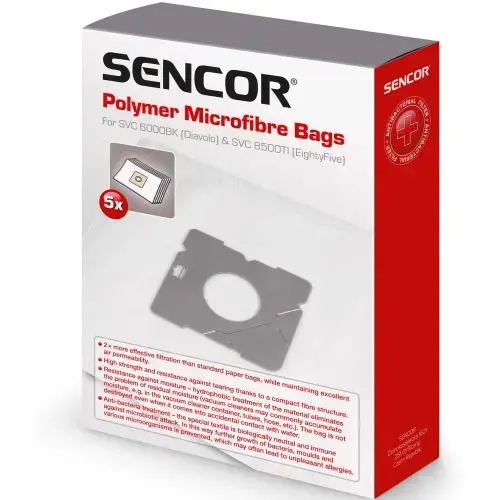 Sencor SVC 60|85|93 Maisiņi putekļsūcējiem 5gb
