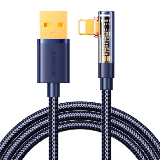 Joyroom S-UL012A6 datu pārraides un uzlādes vads | USB-A uz Lightning | 15W | 1.2m | zils