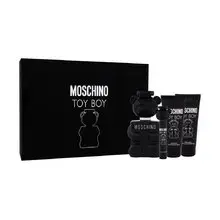 Toy Boy Gift set EDP 100 ml, miniature EDP 10 ml, aftershave balm 100 ml and shower gel 100 ml