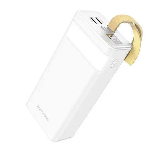 Повербанк Borofone BJ18A COOLMY 30000 мАч | 2 x USB белый
