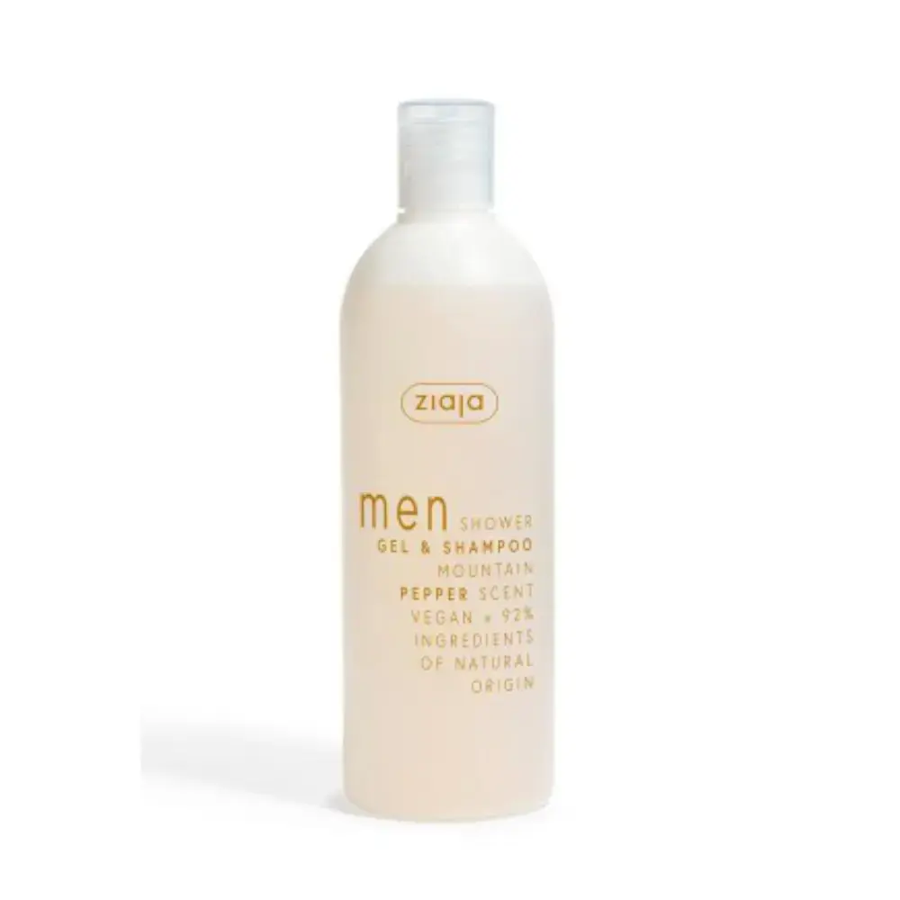 Men Shower Gel and Shampoo Mountain Pepper 400 Ml