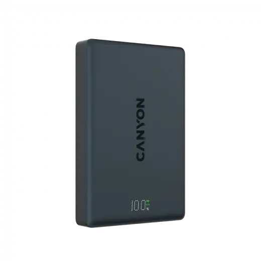 CANYON magnetic power bank OnPower 511 PD20W 10000mAh Aluminium Interstellar Black