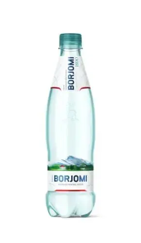 Minerālūdens BORJOMI Dabīgais, PET, 0.5 l
