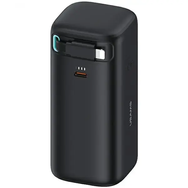 USAMS XMF Series ārējais akumulators (powerbank) | 18000 mAh | 45W | Lightning | melns