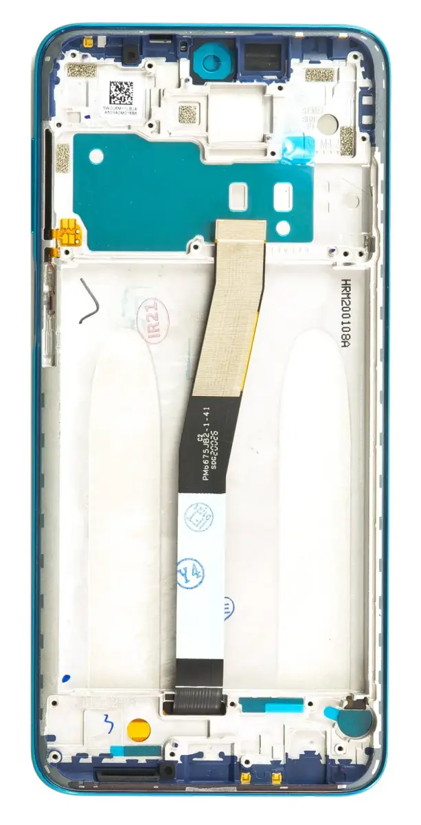 LCD Display + Touch Unit + Front Cover for Xiaomi Redmi Note 9 Pro/9S/9 Pro Max Aurora Blue