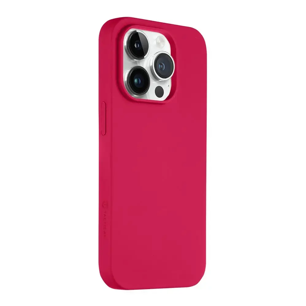 Tactical Velvet Smoothie Cover for Apple iPhone 14 Pro Sangria
