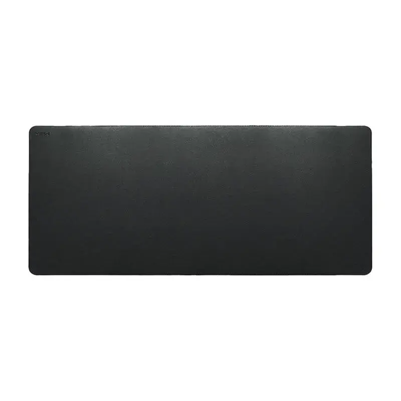Monochrome leather mouse pad MIIIW (Black)