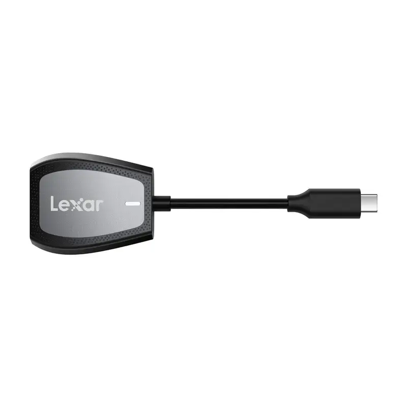 Lexar Dual-Slot SD/microSD Memory Card Reader, USB-C