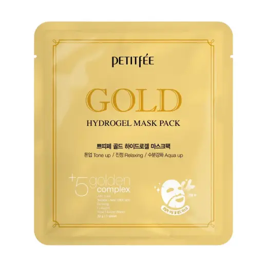Petitfee, Gold, Anti-Aging, Hydrogel, Gel Mask, For Face, 32 g