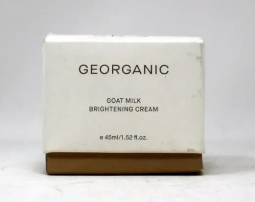 Georganic, Goat Milk Brightening, Brightening, Cream, For Face, 45 ml