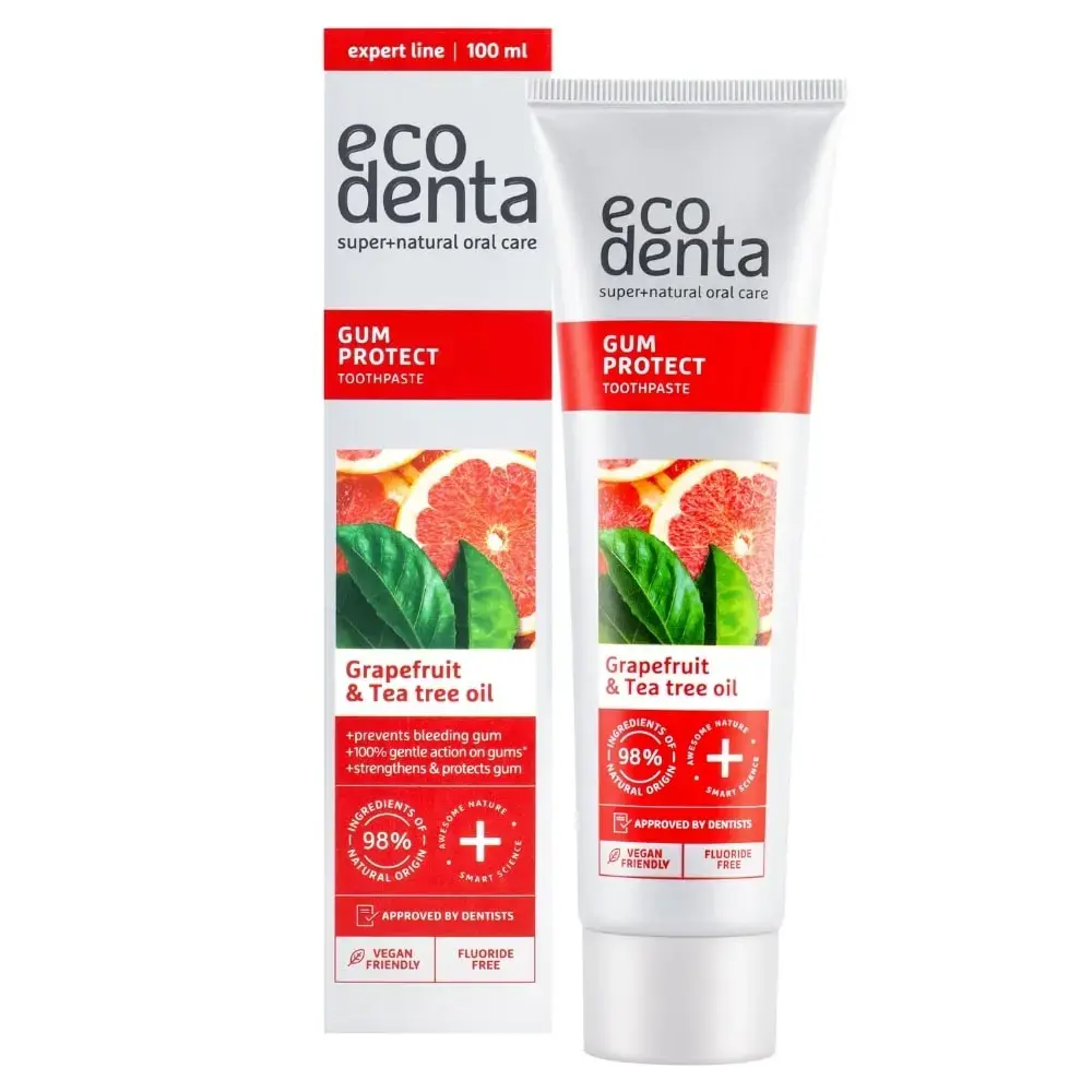 Ecodenta, Gum Protect, Gum Protection & For Sensitive Teeth, Toothpaste, 100 ml