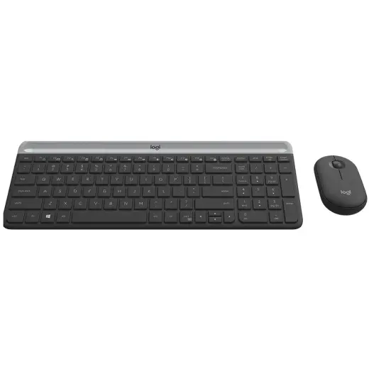 LOGITECH MK470 Slim Wireless Combo - GRAPHITE - UK
