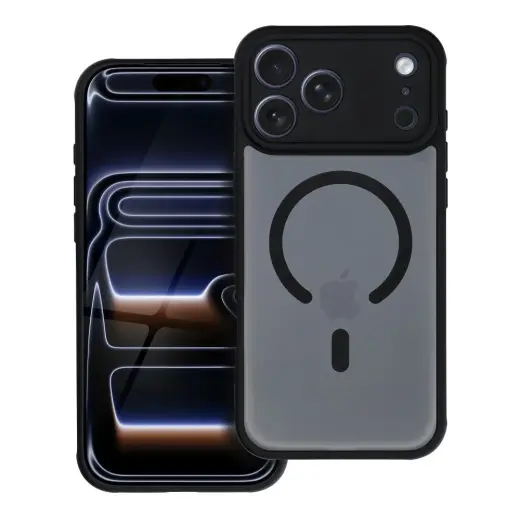 FULL MATTE MAG COVER phone case with MagSafe support for iPhone 17 Pro Max black
