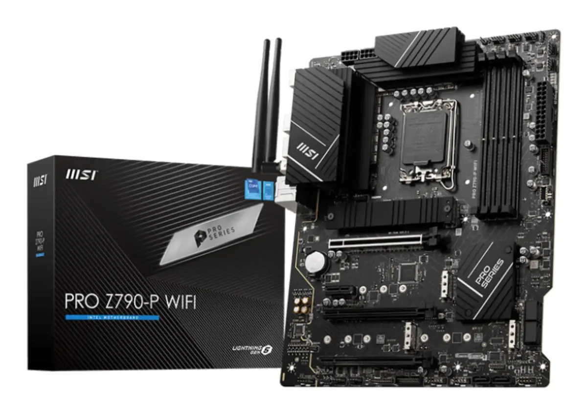 MSI Mainboard PRO Z790-P WIFI - ATX - Socket LGA1700 - Intel Z790