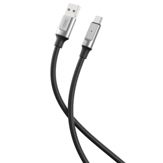 XO NB251 провод для передачи данных и зарядки | USB-A на USB-C | 120W | 1m | чёрный