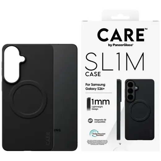 CARE by PanzerGlass SL1M phone case for Samsung Galaxy S26+ (S947) black