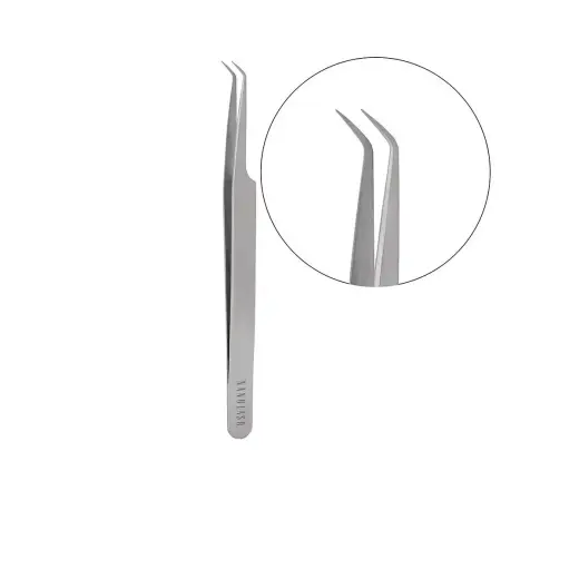 Precision Pins Nanolash PINZAS False Eyelashes L-shaped