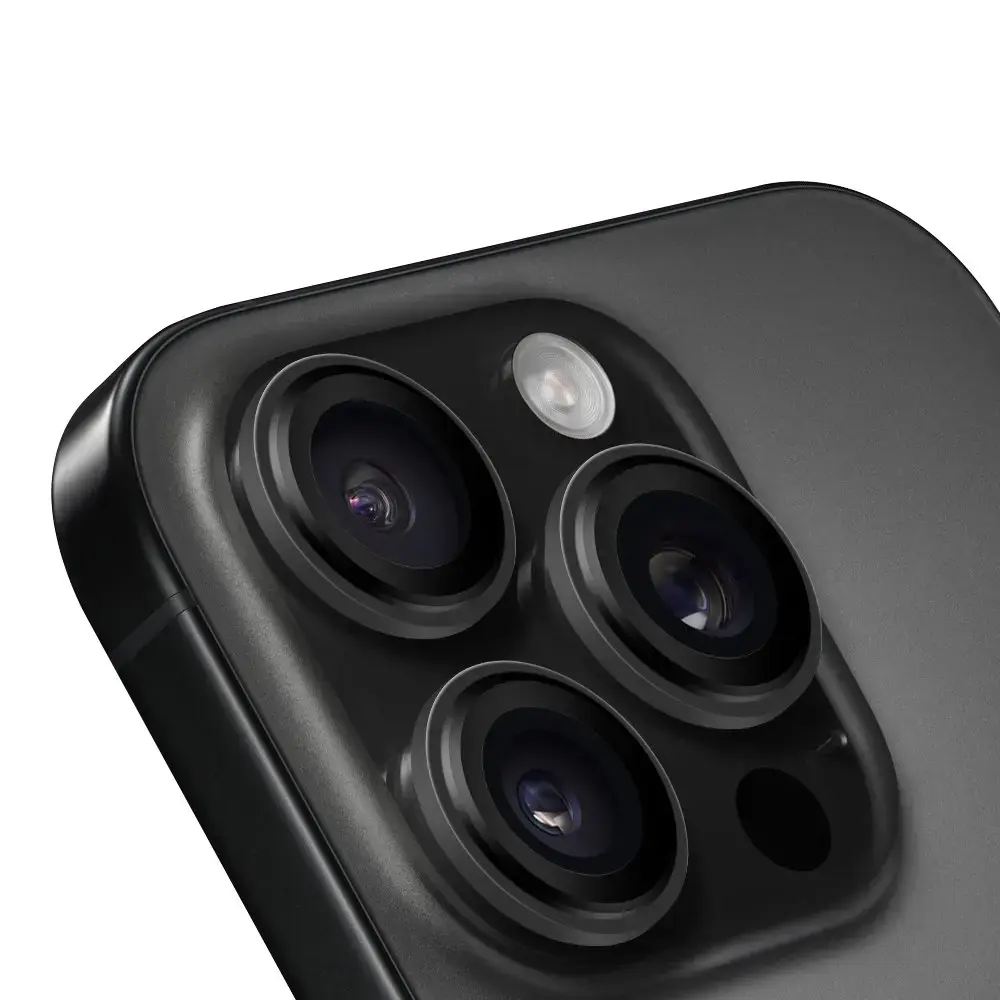 OBAL:ME Lens Protector for Apple iPhone 16 Pro|16 Pro Max Black Titanium