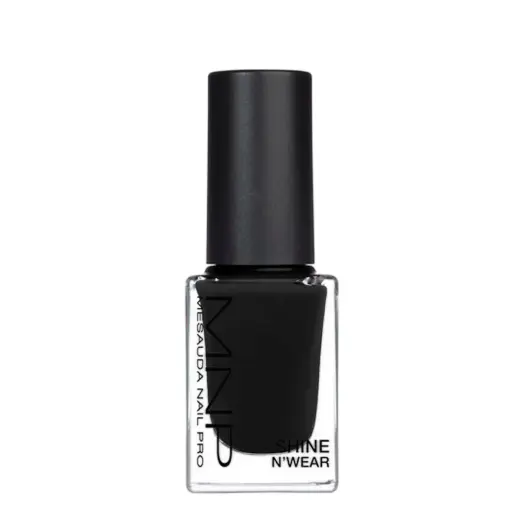 Mesauda, Shine N' Wear, Nail Polish, 299, Back To Black, 10 ml